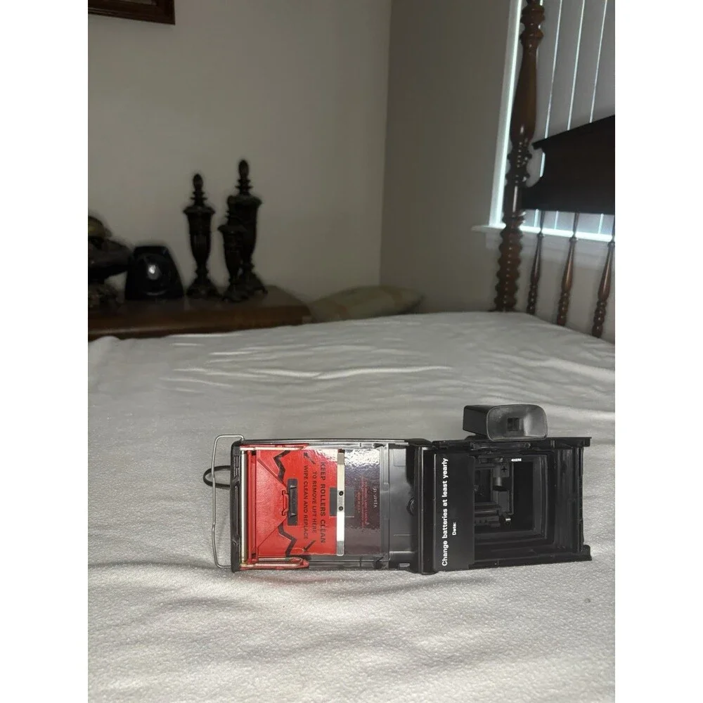 Polaroid Super Shooter Land Camera Unisex Black Excellent Vintage Instant Film